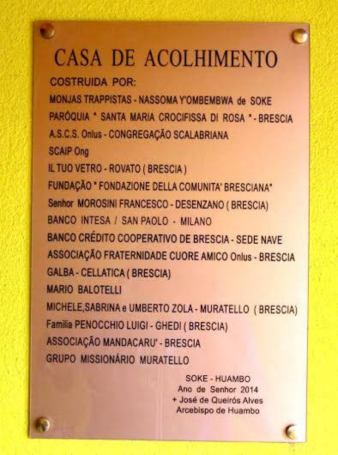 Costruzione casa di accoglienza