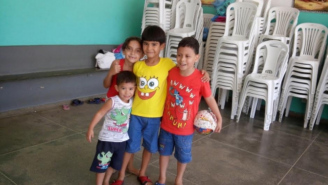 Bambini delle favelas